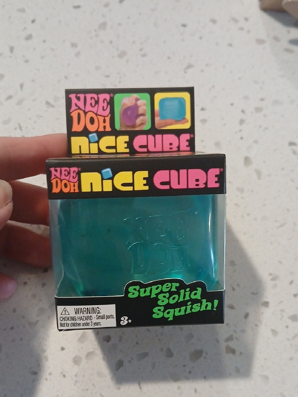 NIB Sealed Needoh Nice Cube Blue Authentic